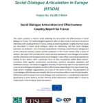 Enhancing the Effectiveness of Social Dialogue Articulation in Europe (EESDA)