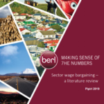 Making sense of the numbers: Sector wage bargaining – a literature review